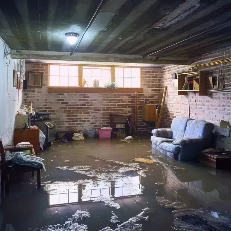 Flooded Basement Cleanup in Center Point, IA